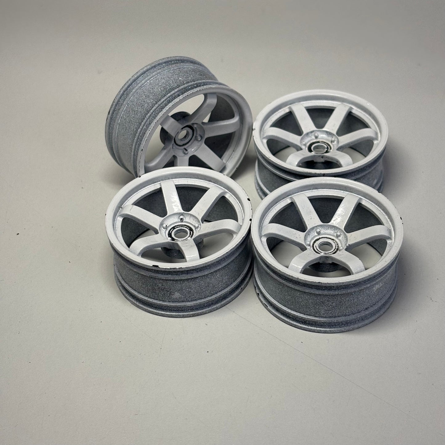 GRK Shibata Painted White Wheels 5mm