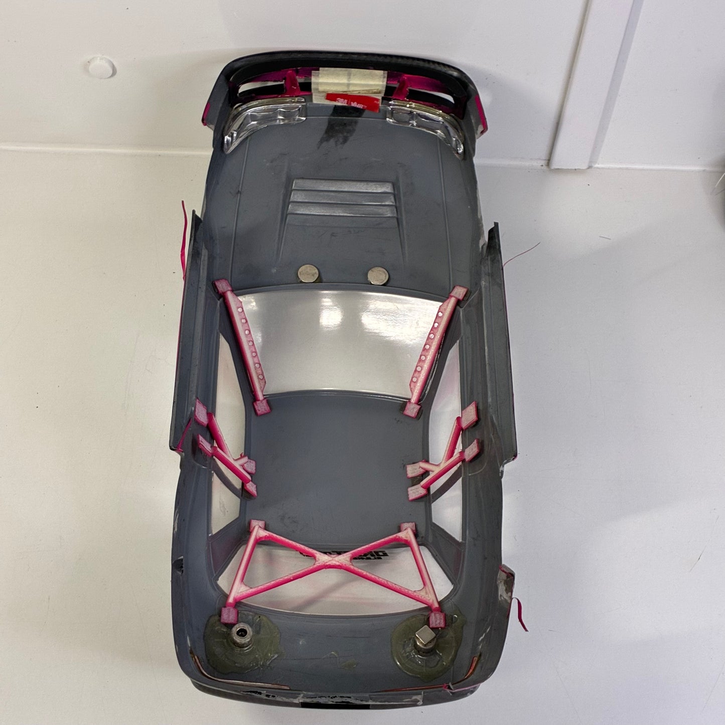 Nissan PS13 Carbon BodyShell Black And Pink
