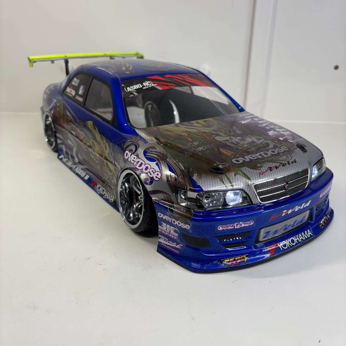 HPI Toyota Chaser JZX100 Mark II Overdose Livery
