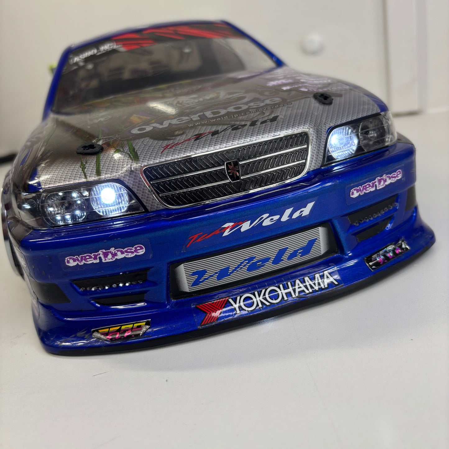 HPI Toyota Chaser JZX100 Mark II Overdose Livery