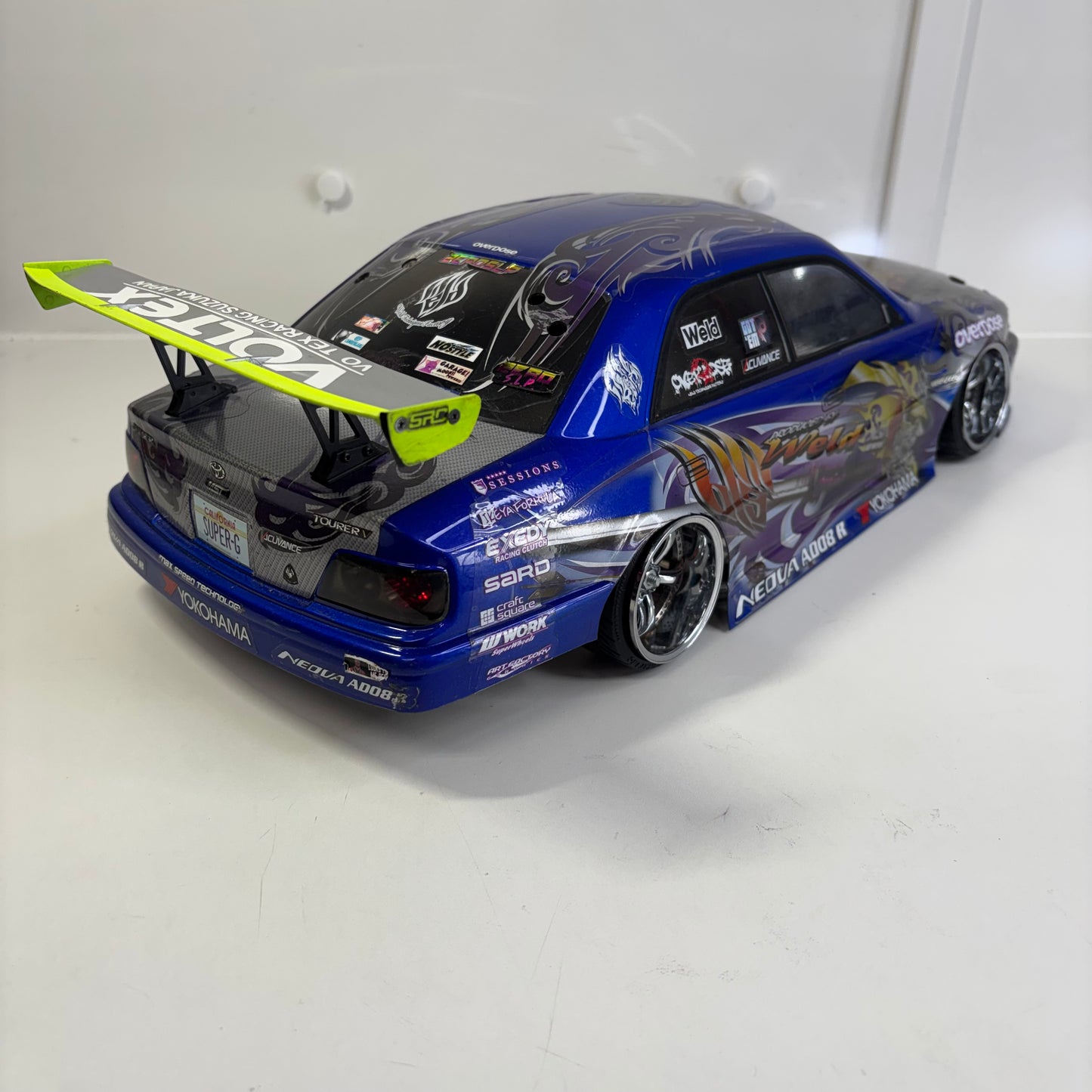 HPI Toyota Chaser JZX100 Mark II Overdose Livery