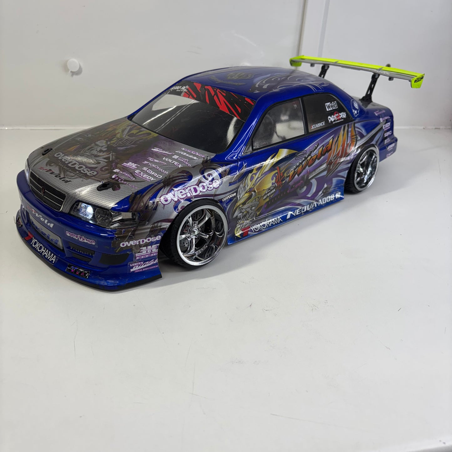 HPI Toyota Chaser JZX100 Mark II Overdose Livery