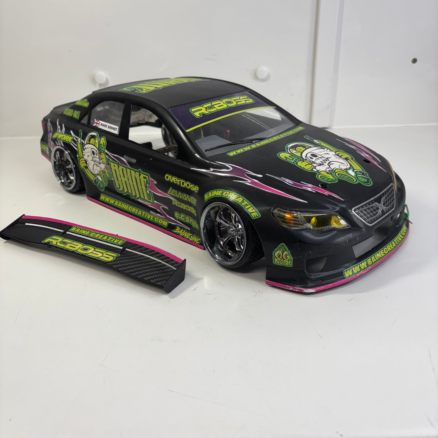 Yokomo Mark X Baine Bodyshell Black