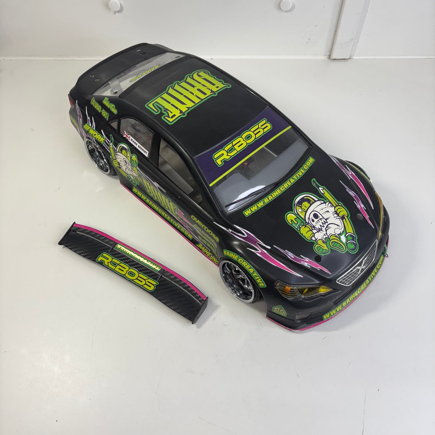 Yokomo Mark X Baine Bodyshell Black