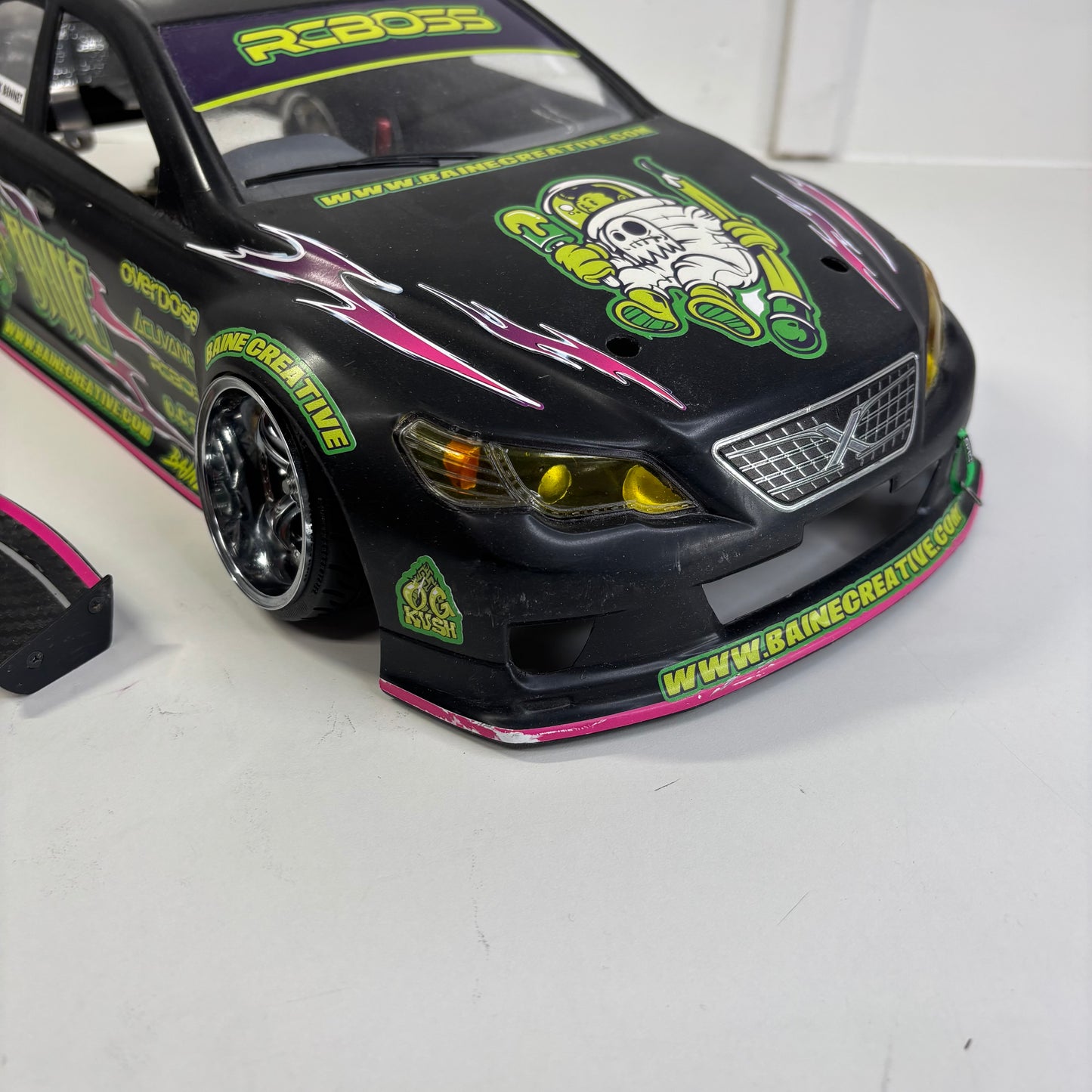 Yokomo Mark X Baine Bodyshell Black