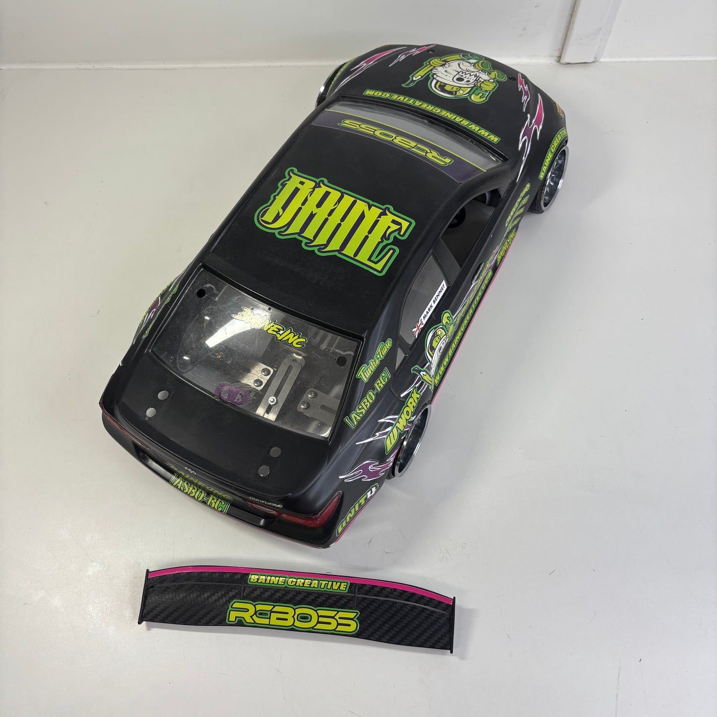 Yokomo Mark X Baine Bodyshell Black