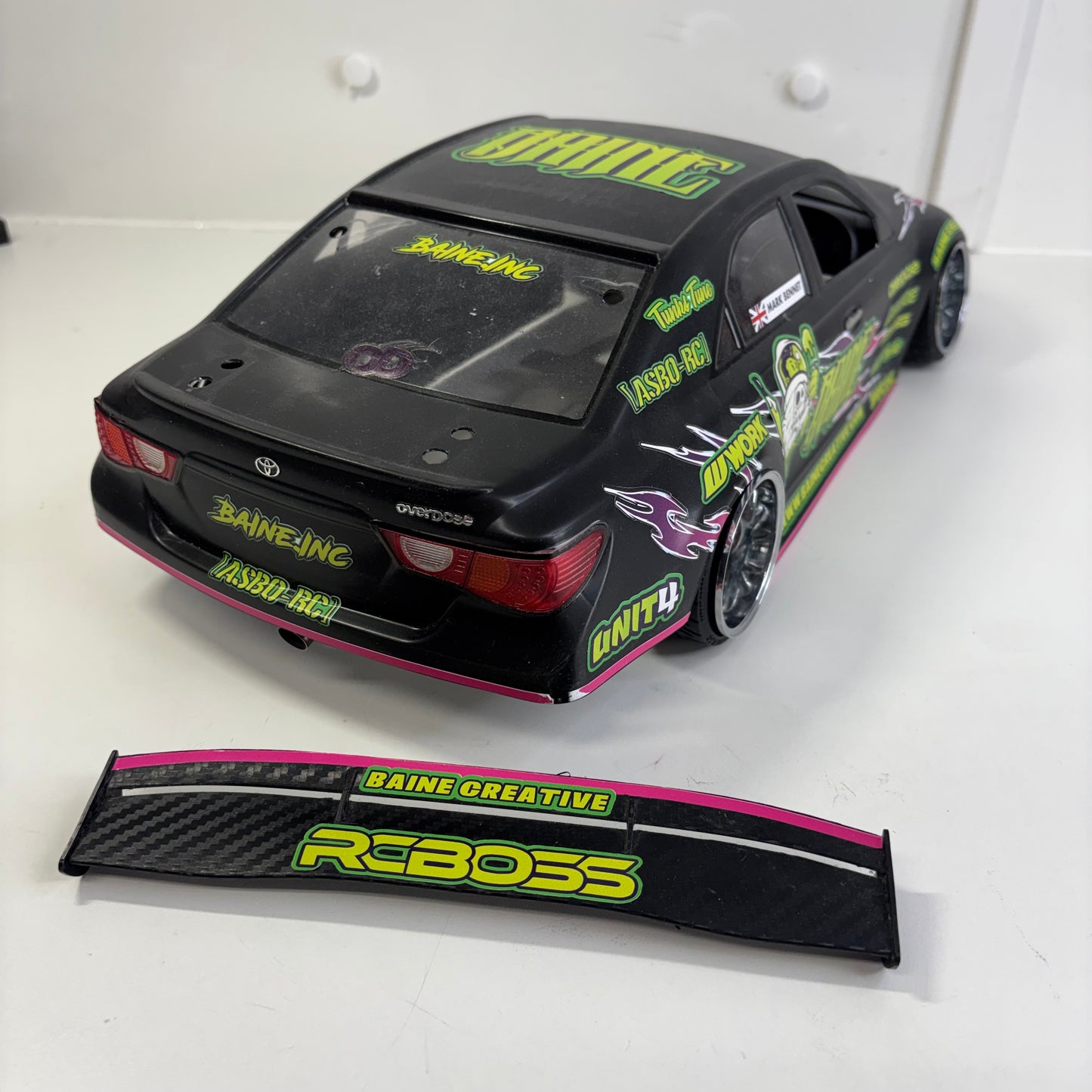 Yokomo Mark X Baine Bodyshell Black