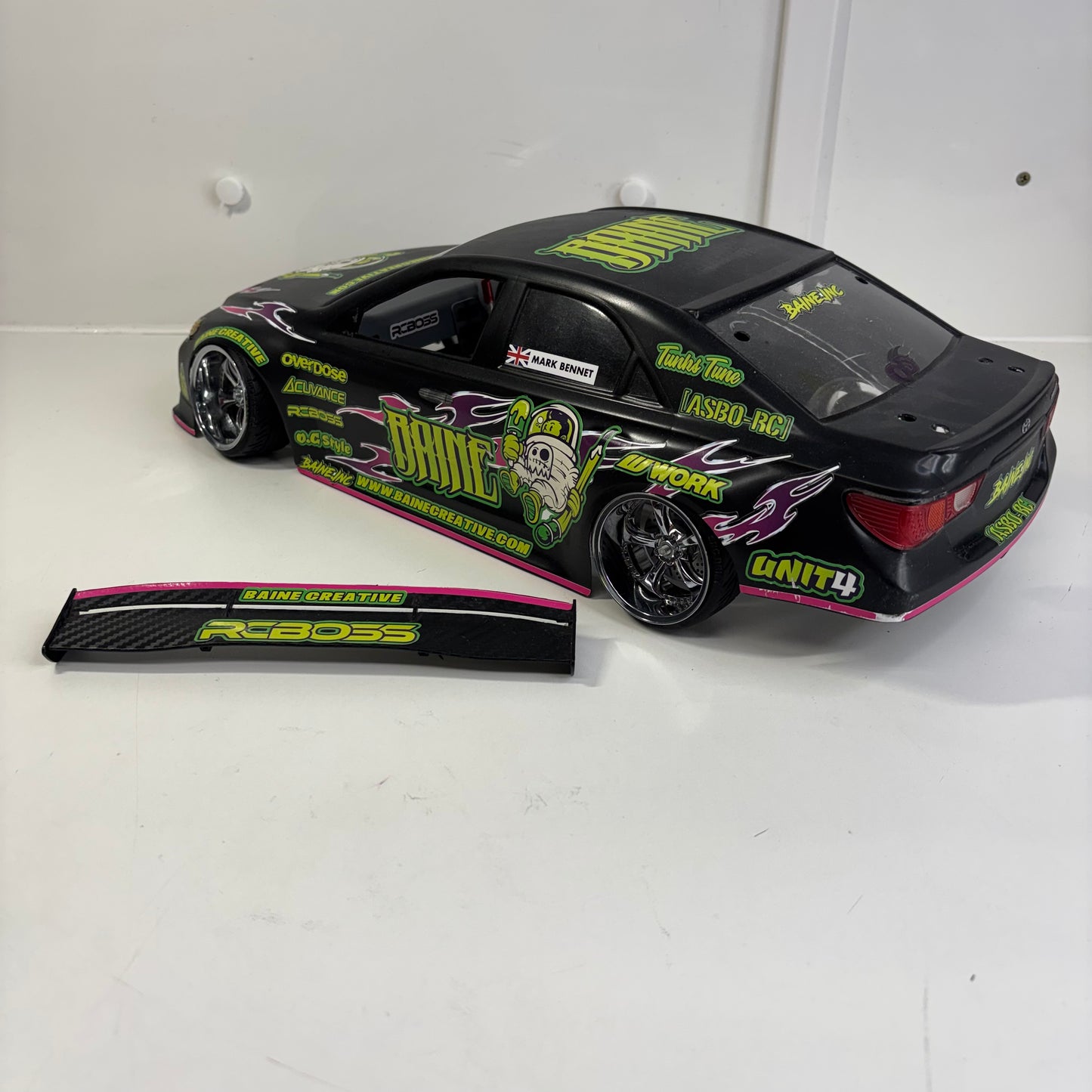 Yokomo Mark X Baine Bodyshell Black