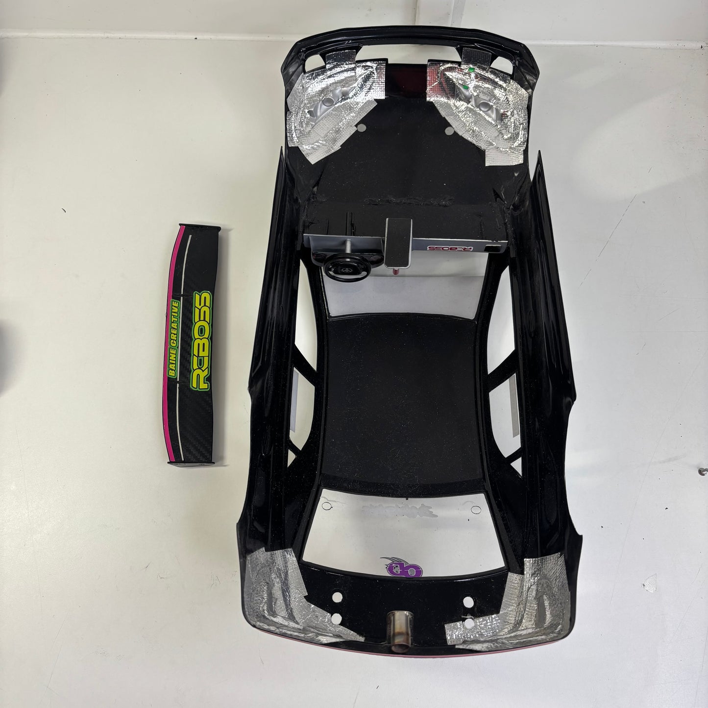 Yokomo Mark X Baine Bodyshell Black