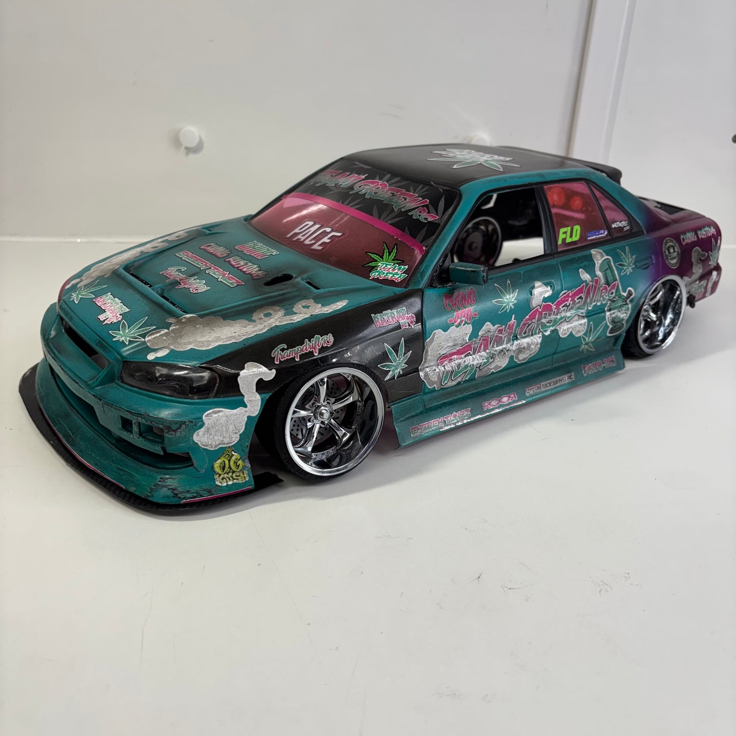 Nissan ER34 4 Door Team Green Missile Bodyshell