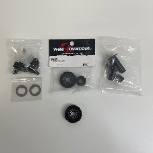 Overdose Galm Gear Drive Set Idlers