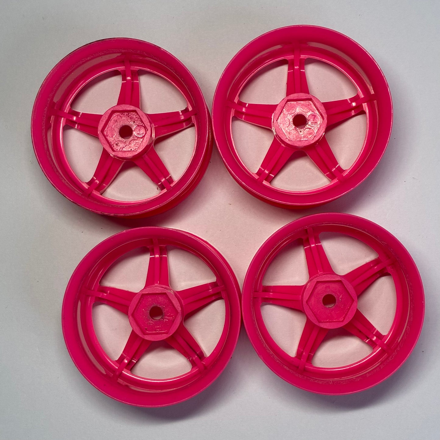 Topline Pink Wheels Offset 7mm