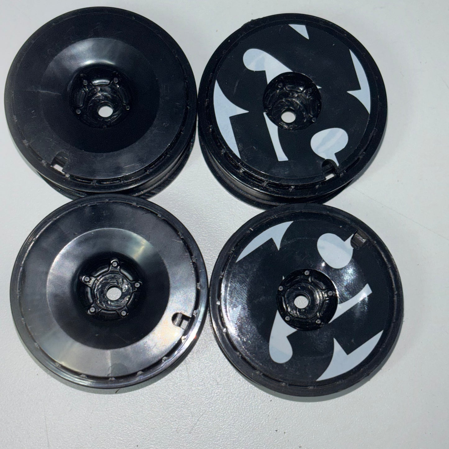 HPI Fifteen52 Black Wheels Offset 6mm With Faces Turbo Discs