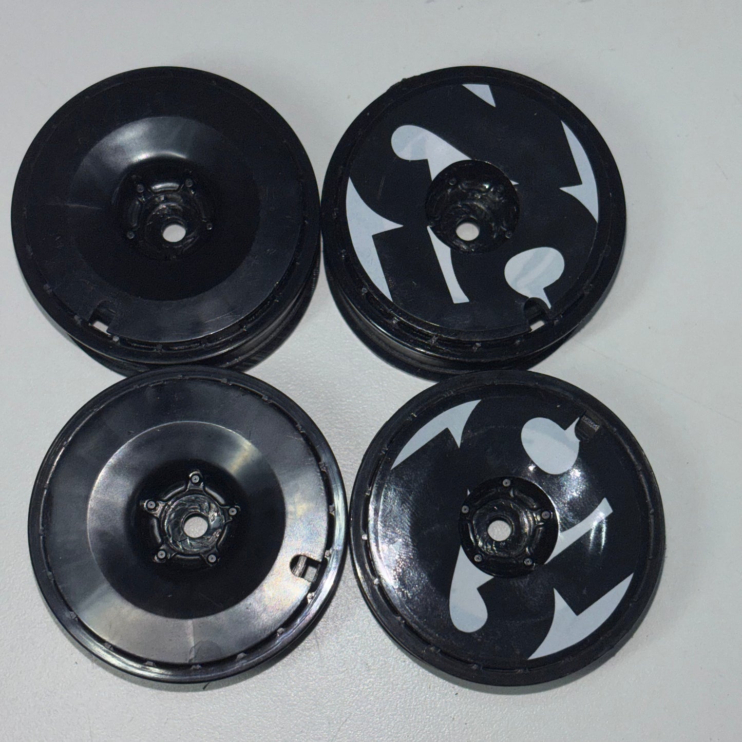 HPI Fifteen52 Black Wheels Offset 6mm With Faces Turbo Discs
