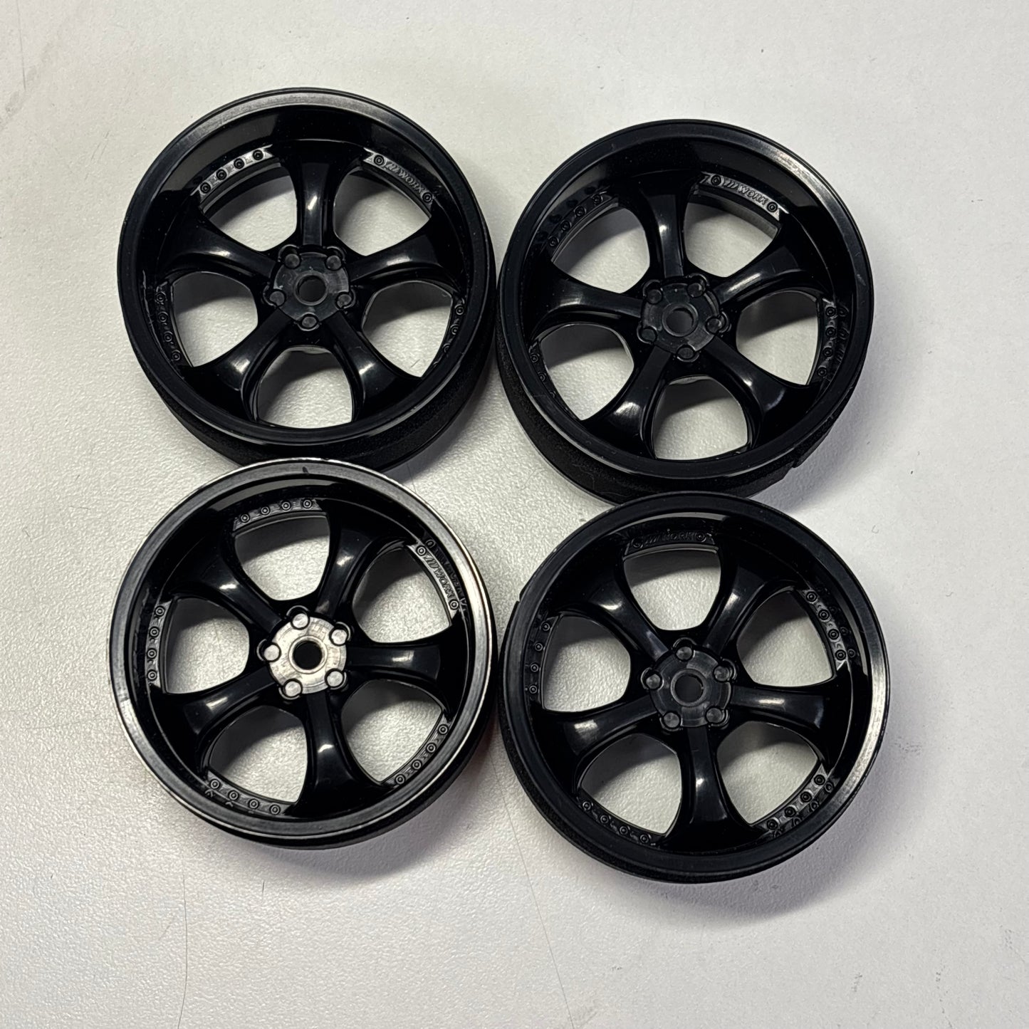 Overdose Black Work VS-KF VSKF Offset 5 Wheels