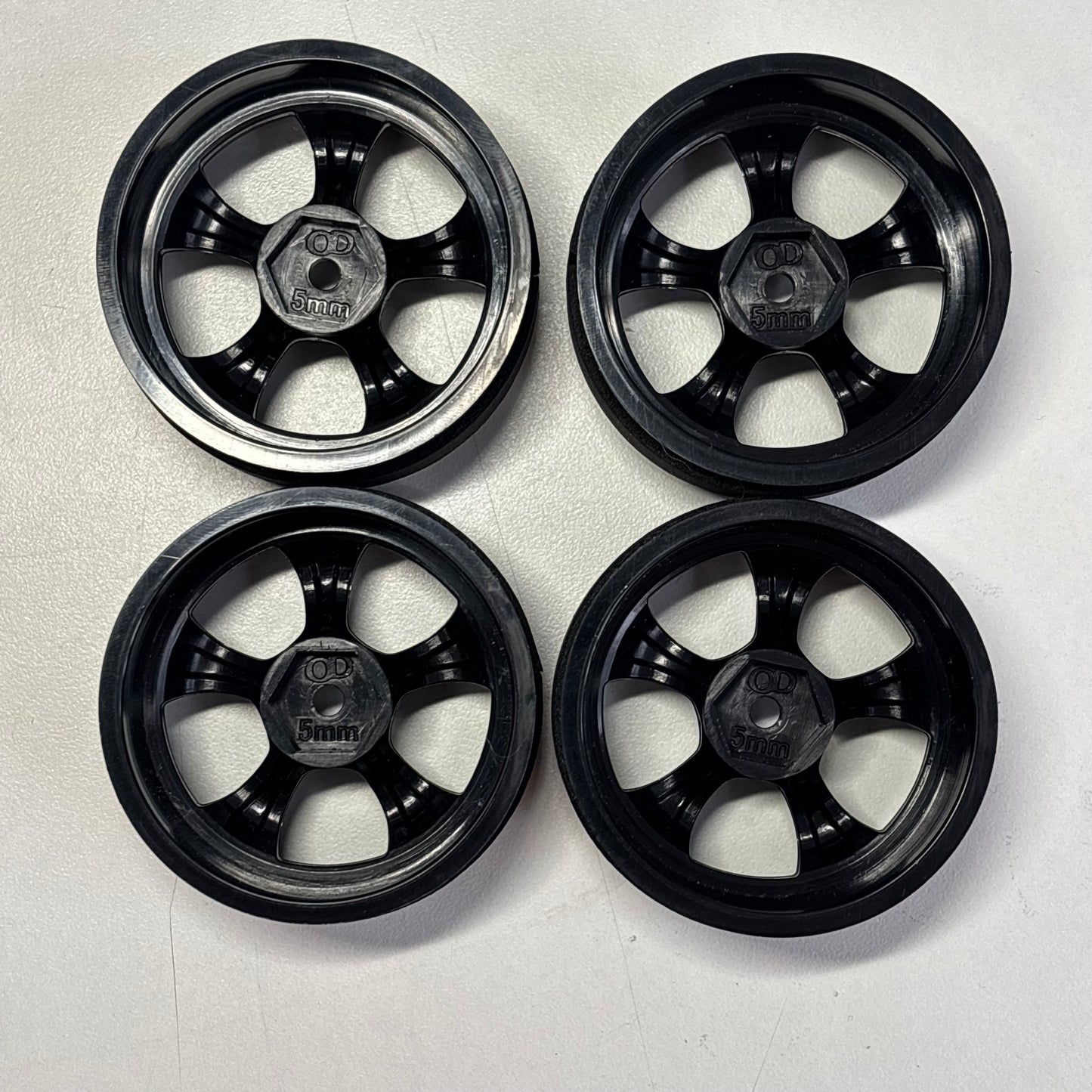 Overdose Black Work VS-KF VSKF Offset 5 Wheels