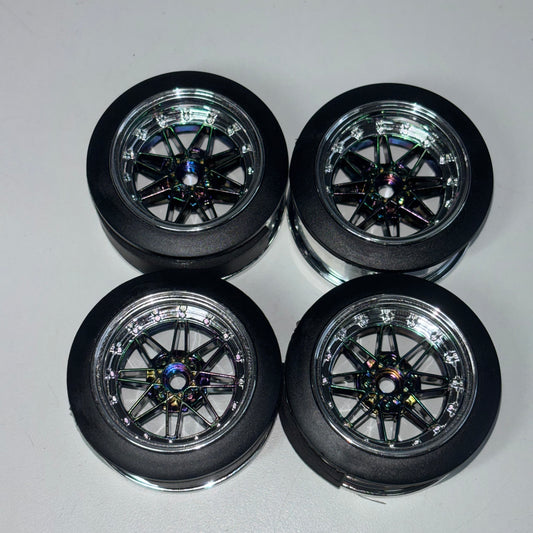 3Racing Chrome Pearlesent Wheels 3 Piece