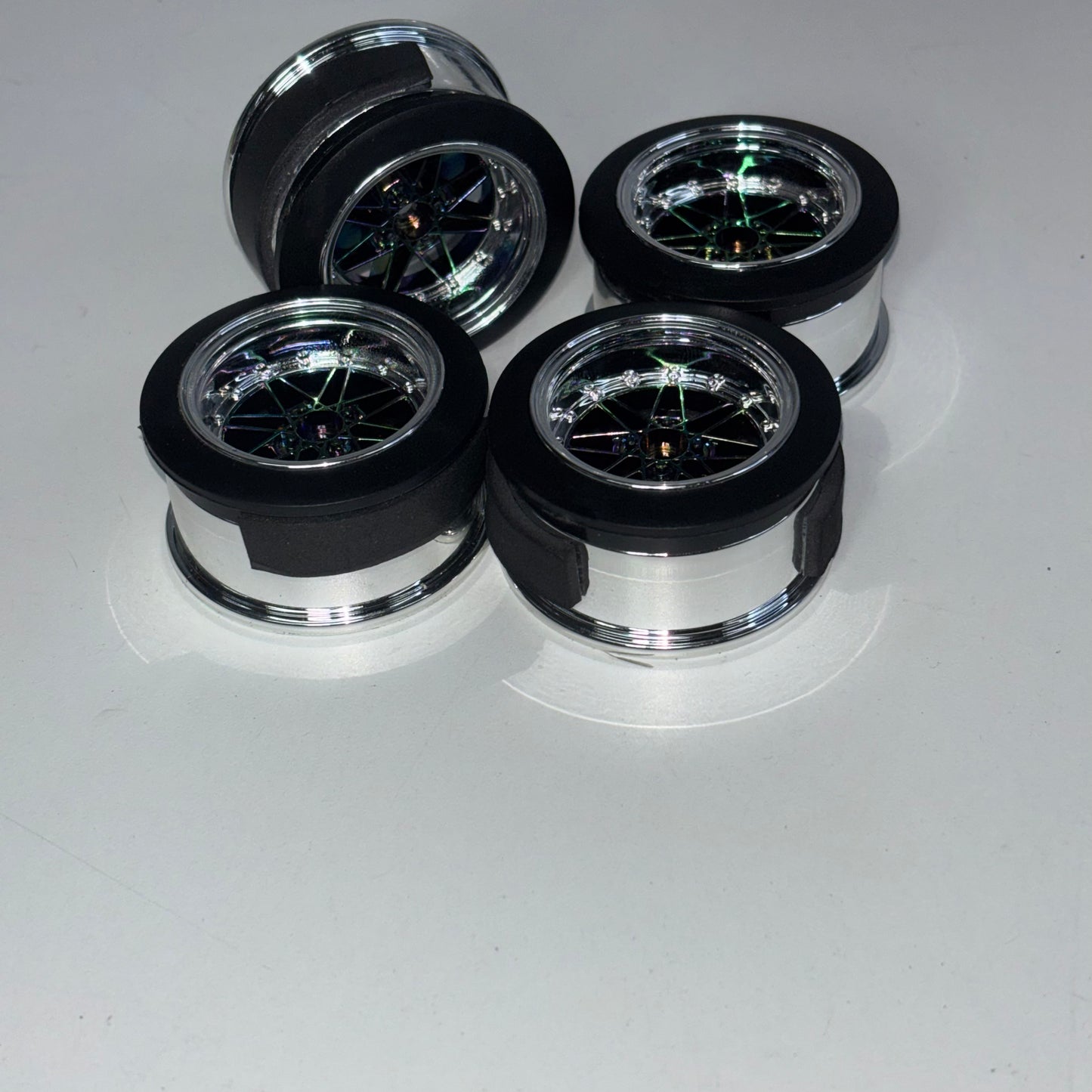 3Racing Chrome Pearlesent Wheels 3 Piece