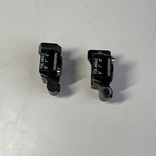 Overdose Black Alloy Adjustable Rear Hubs Uprights