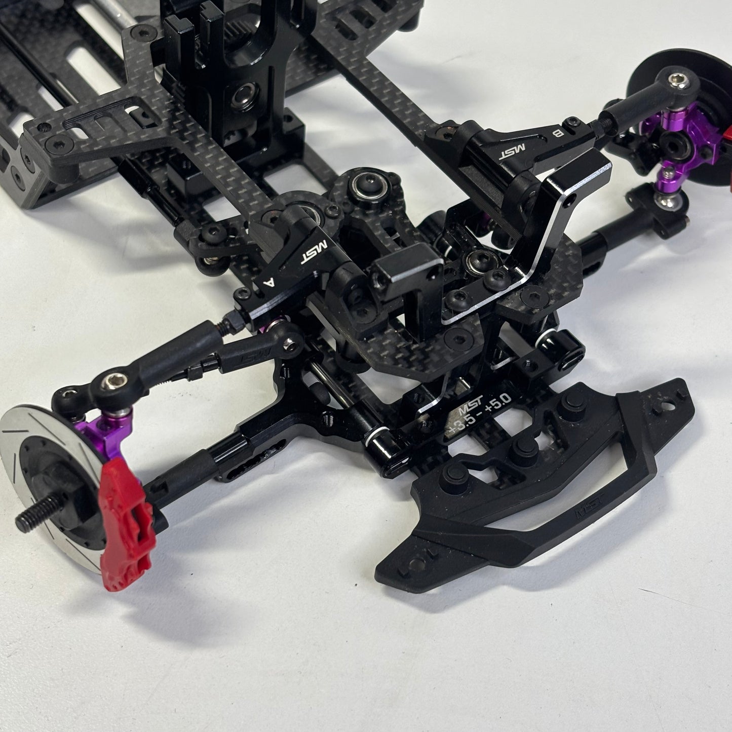 MST FRX Hop Up Upgraded Drift Chassis Carbon Alloy