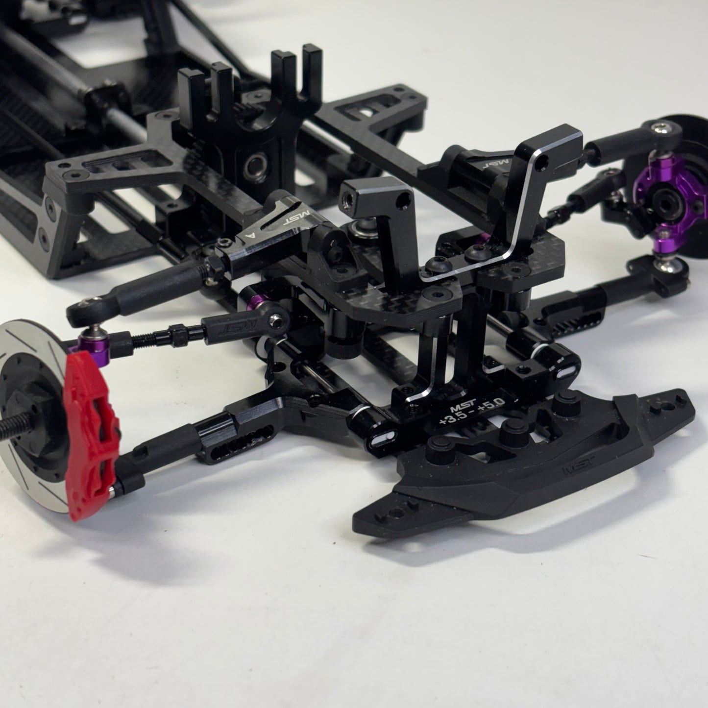 MST FRX Hop Up Upgraded Drift Chassis Carbon Alloy