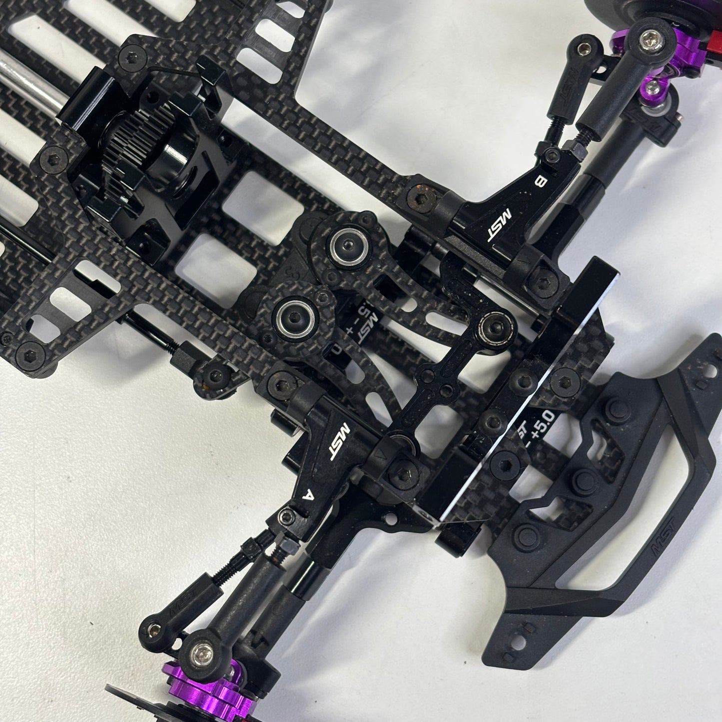 MST FRX Hop Up Upgraded Drift Chassis Carbon Alloy
