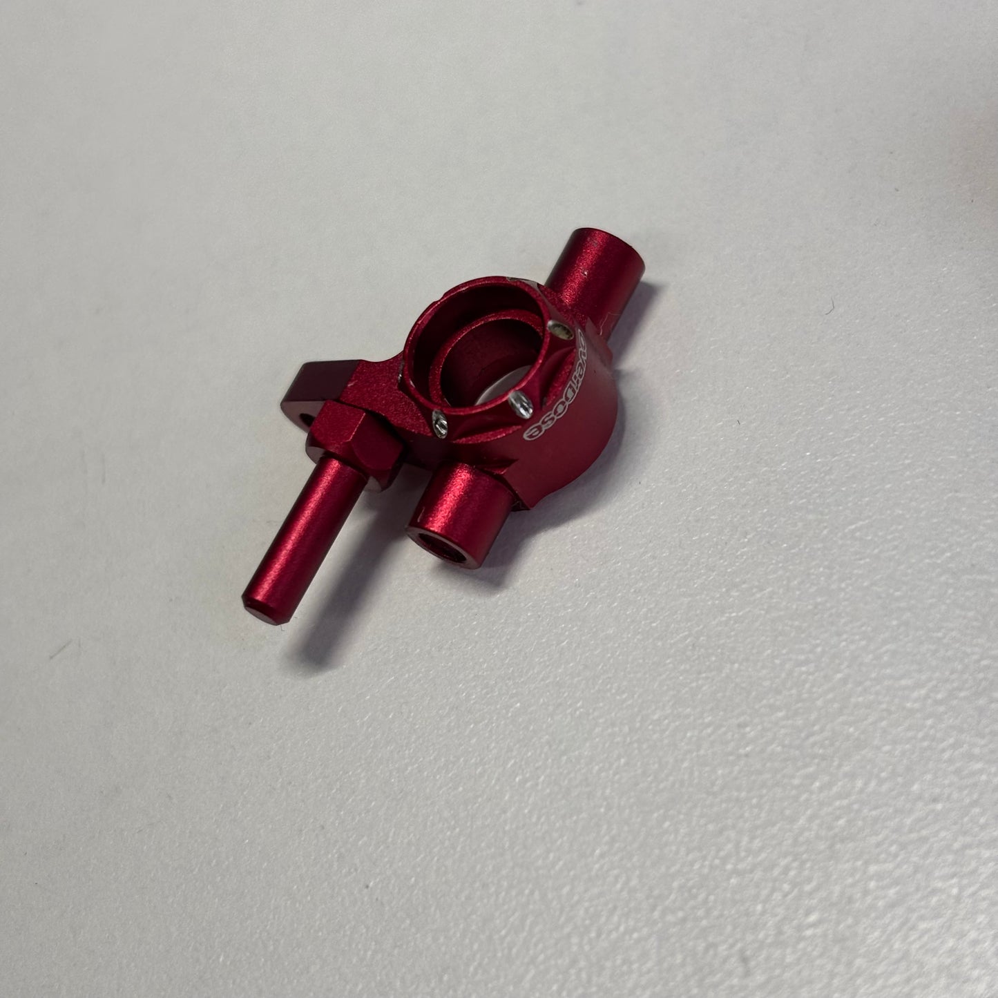 Overdose Red Alloy Front Knuckles