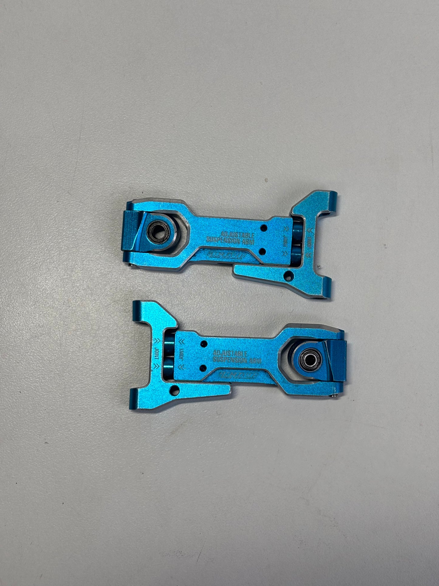 Active Rear Arms Rear Toe Blue Alloy Yokomo