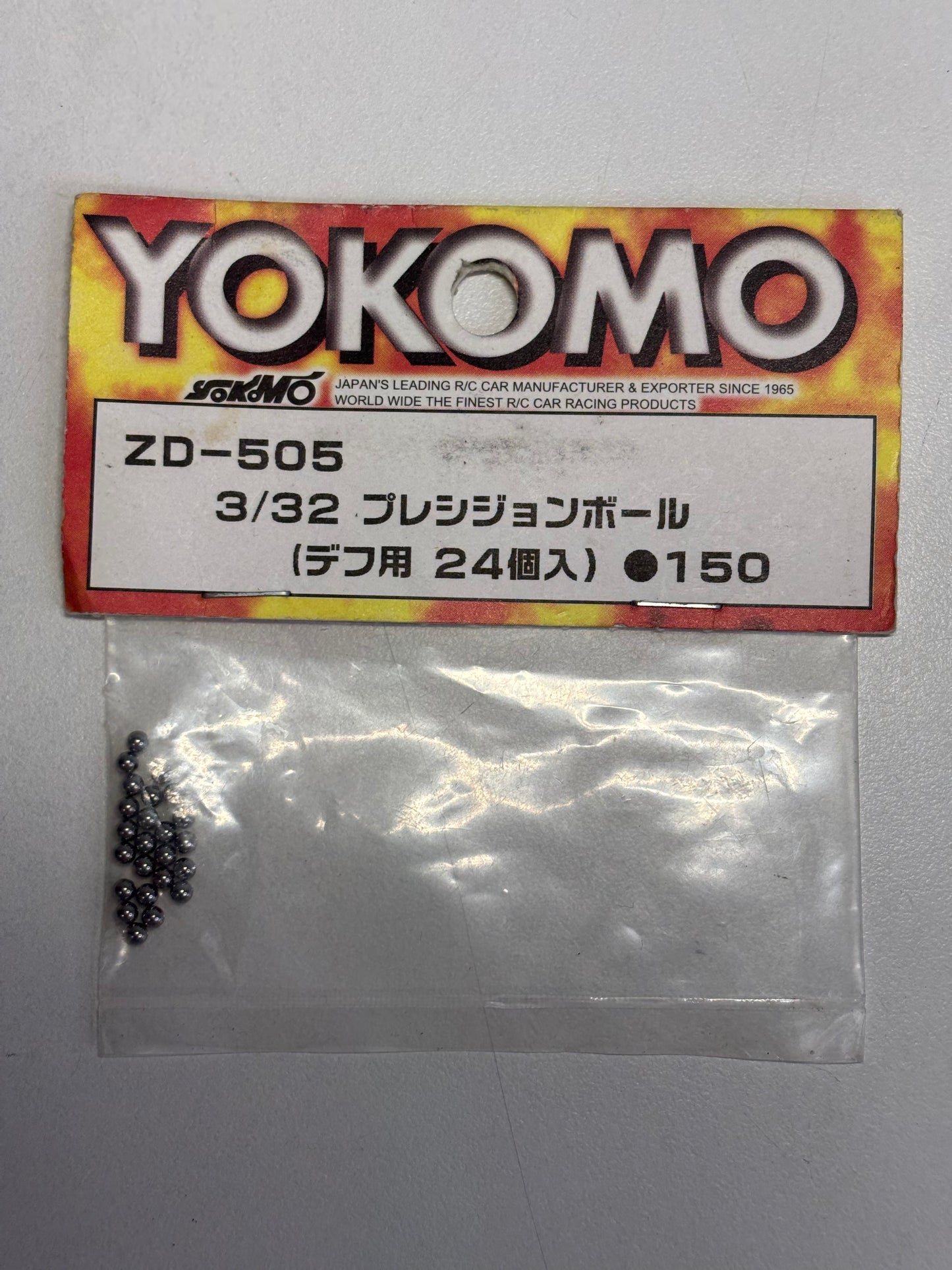 Yokomo ZC-505 3/32 Qty 24 Diff Balls