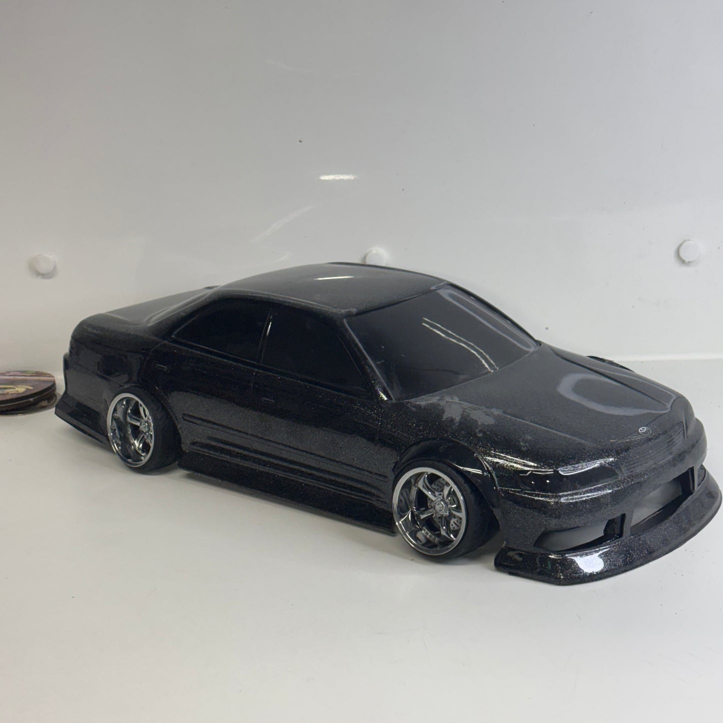 Toyota JZX Black Metallic Shell Flake