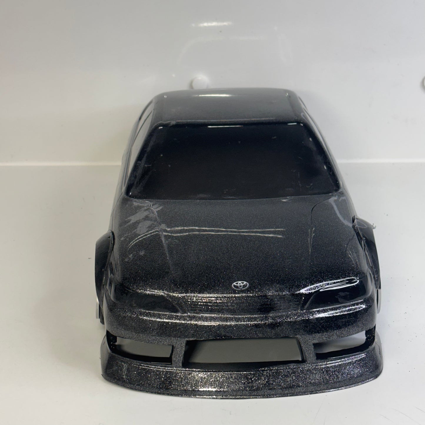 Toyota JZX Black Metallic Shell Flake