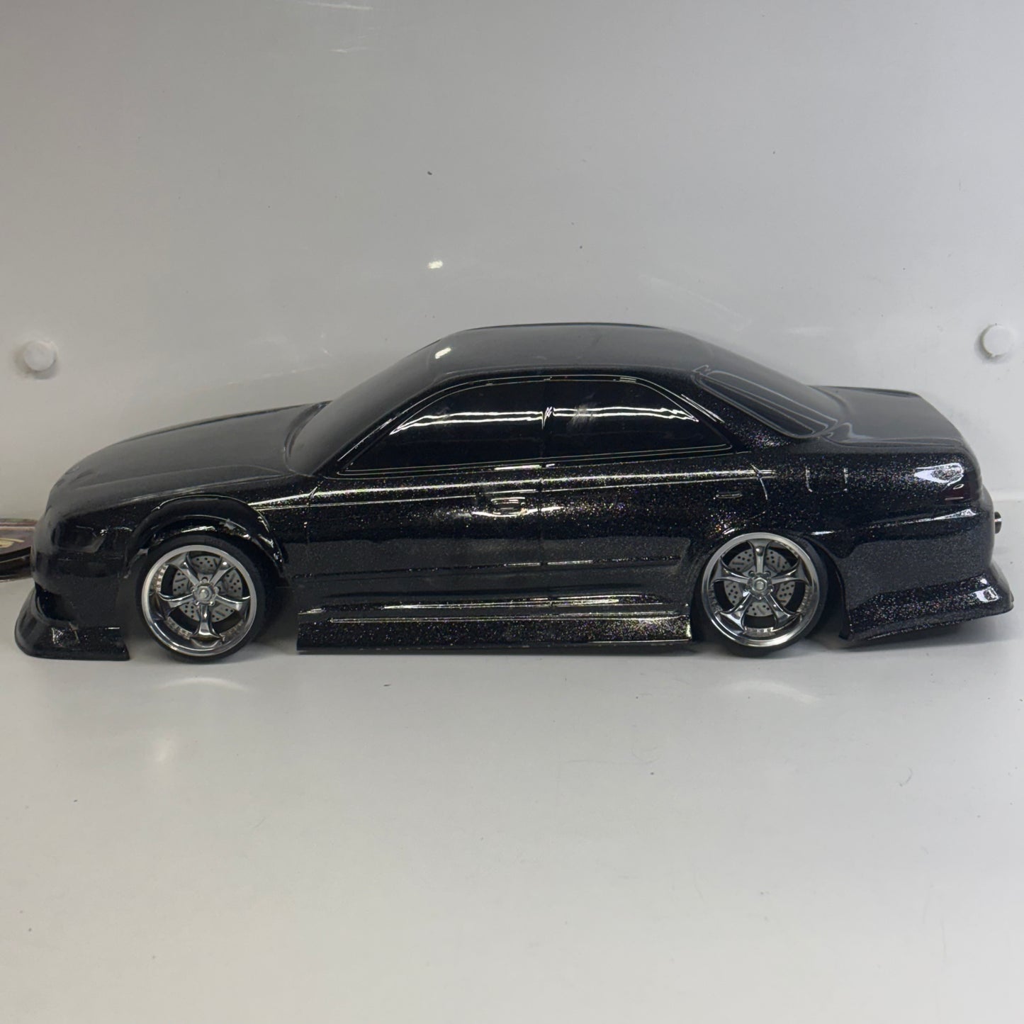 Toyota JZX Black Metallic Shell Flake