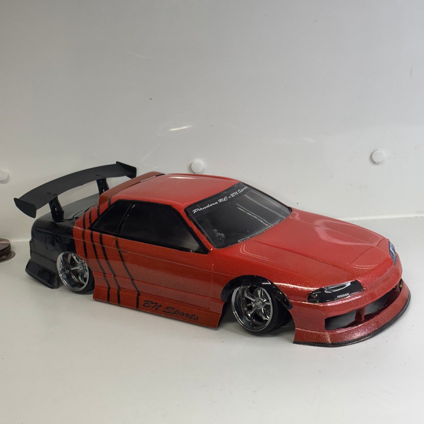 Nissan Skyline Orange/Black Metallic With Dashboard