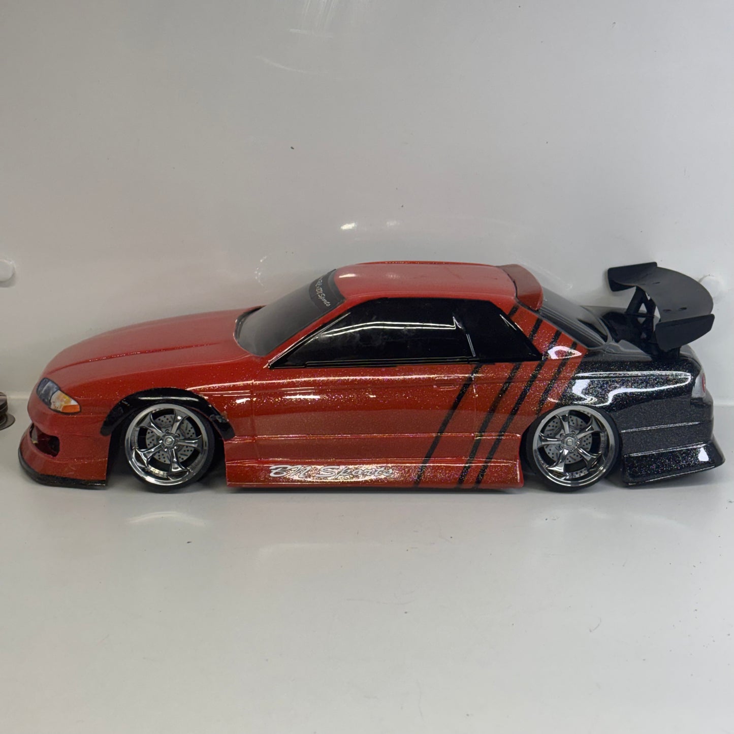 Nissan Skyline Orange/Black Metallic With Dashboard