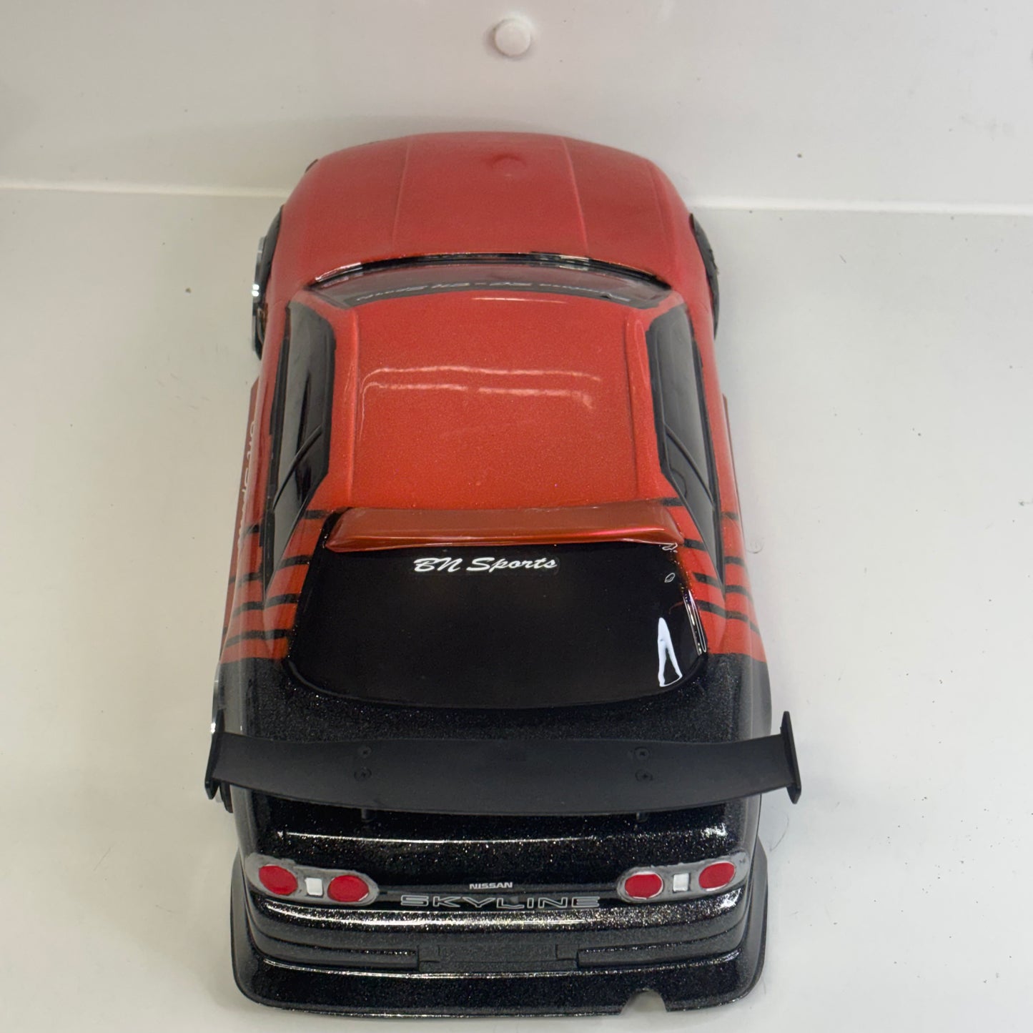 Nissan Skyline Orange/Black Metallic With Dashboard