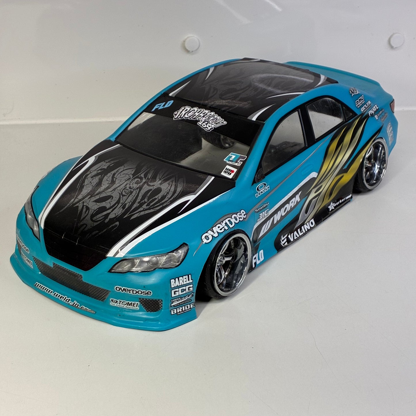 Overdose Toyota Mark X Blue BodyShell Weld