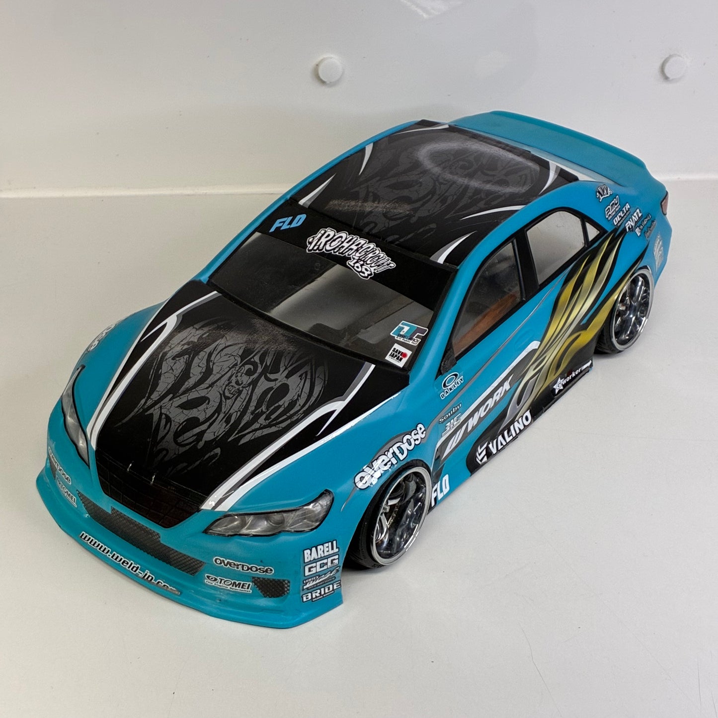 Overdose Toyota Mark X Blue BodyShell Weld
