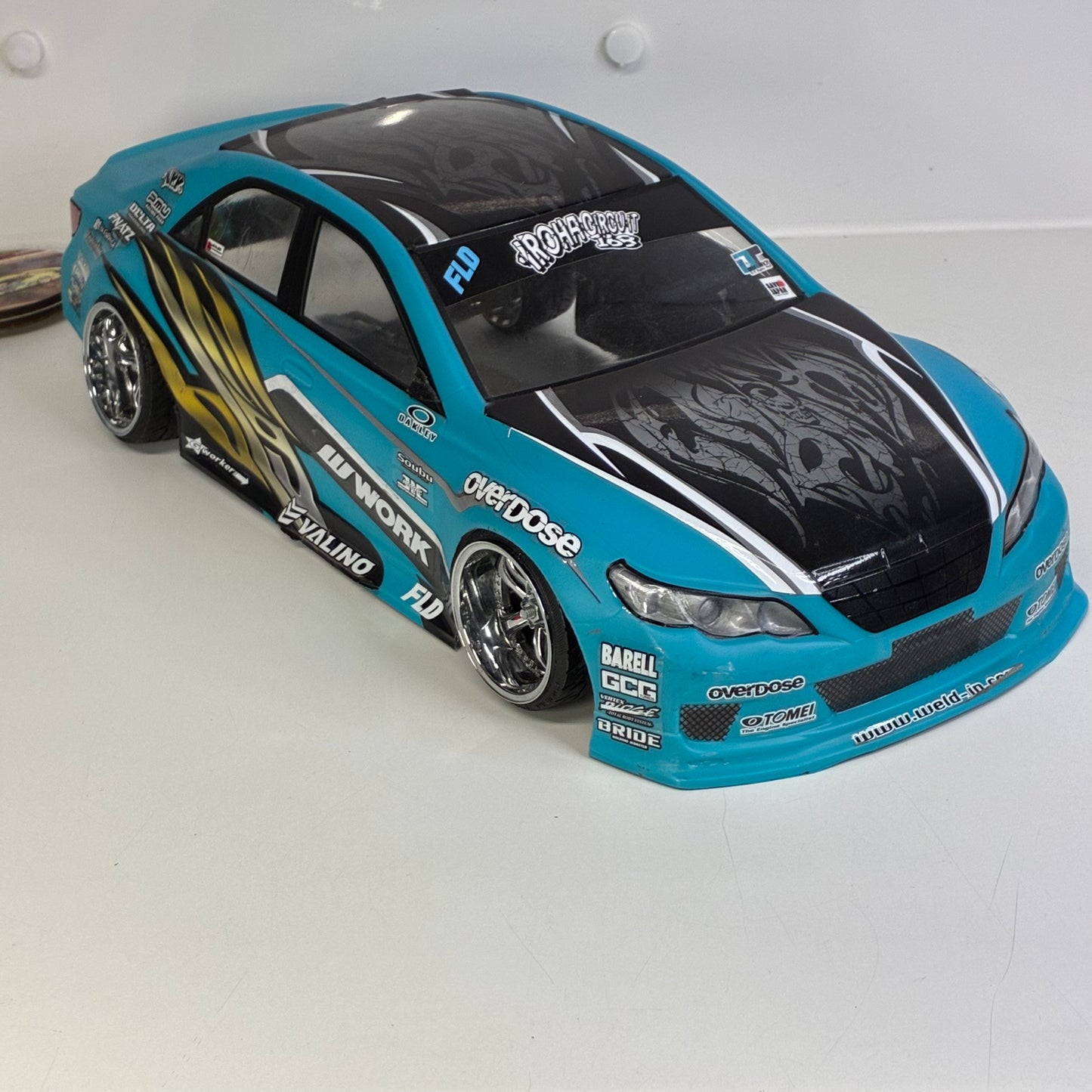 Overdose Toyota Mark X Blue BodyShell Weld