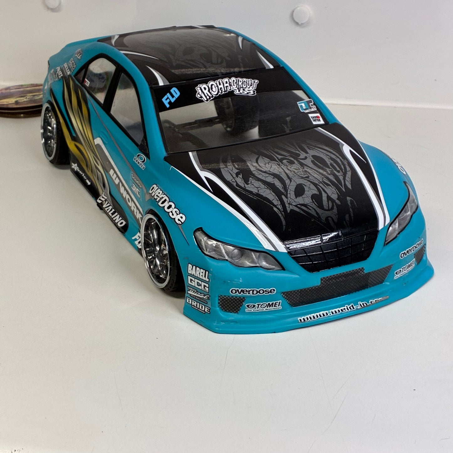 Overdose Toyota Mark X Blue BodyShell Weld