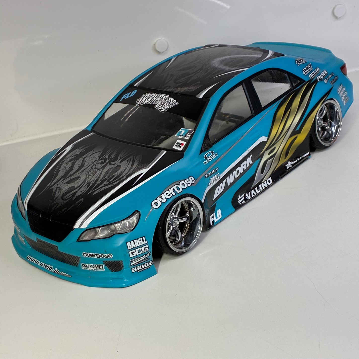 Overdose Toyota Mark X Blue BodyShell Weld