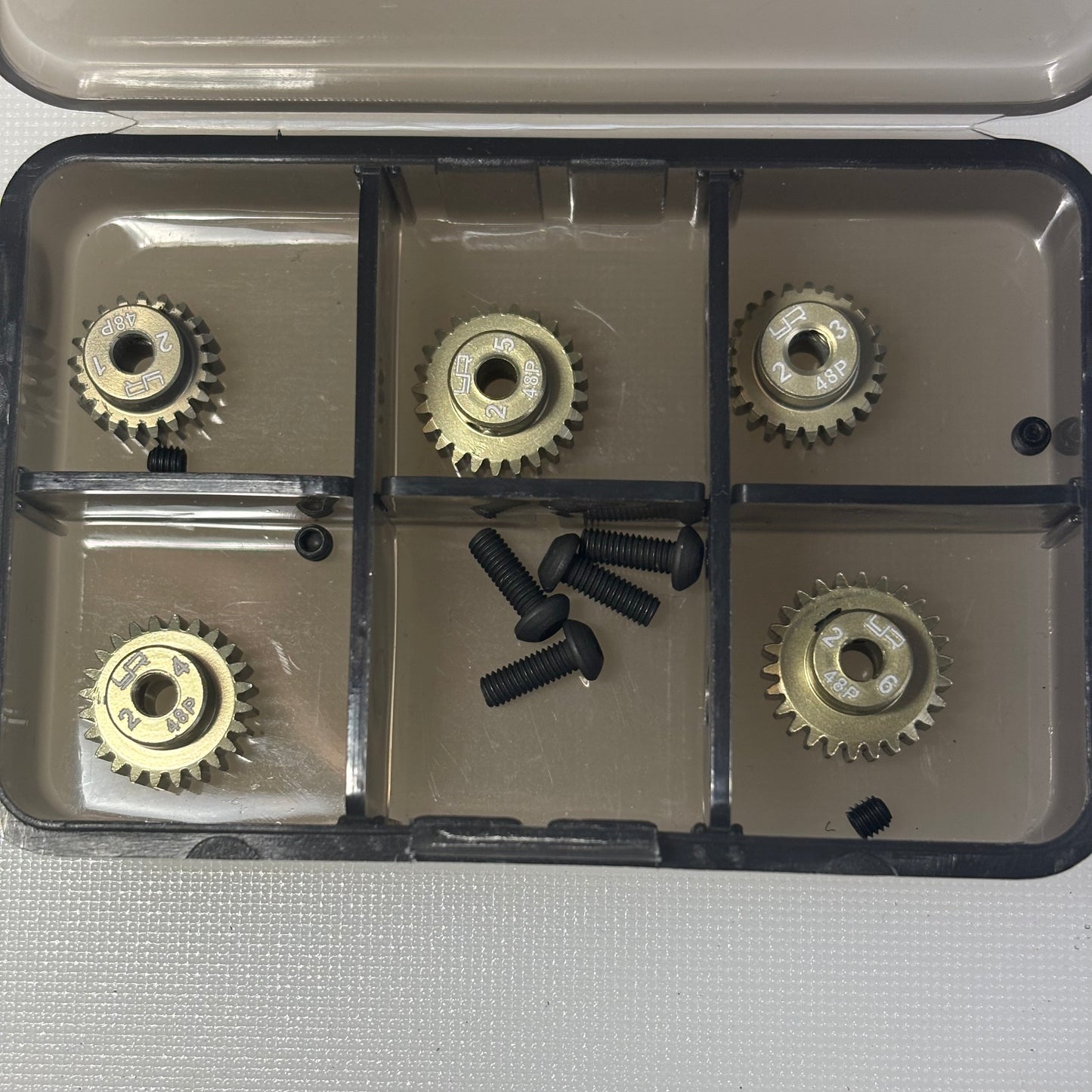 Yeah Racing Pinion Gears 6 Pc Set 21T - 26T