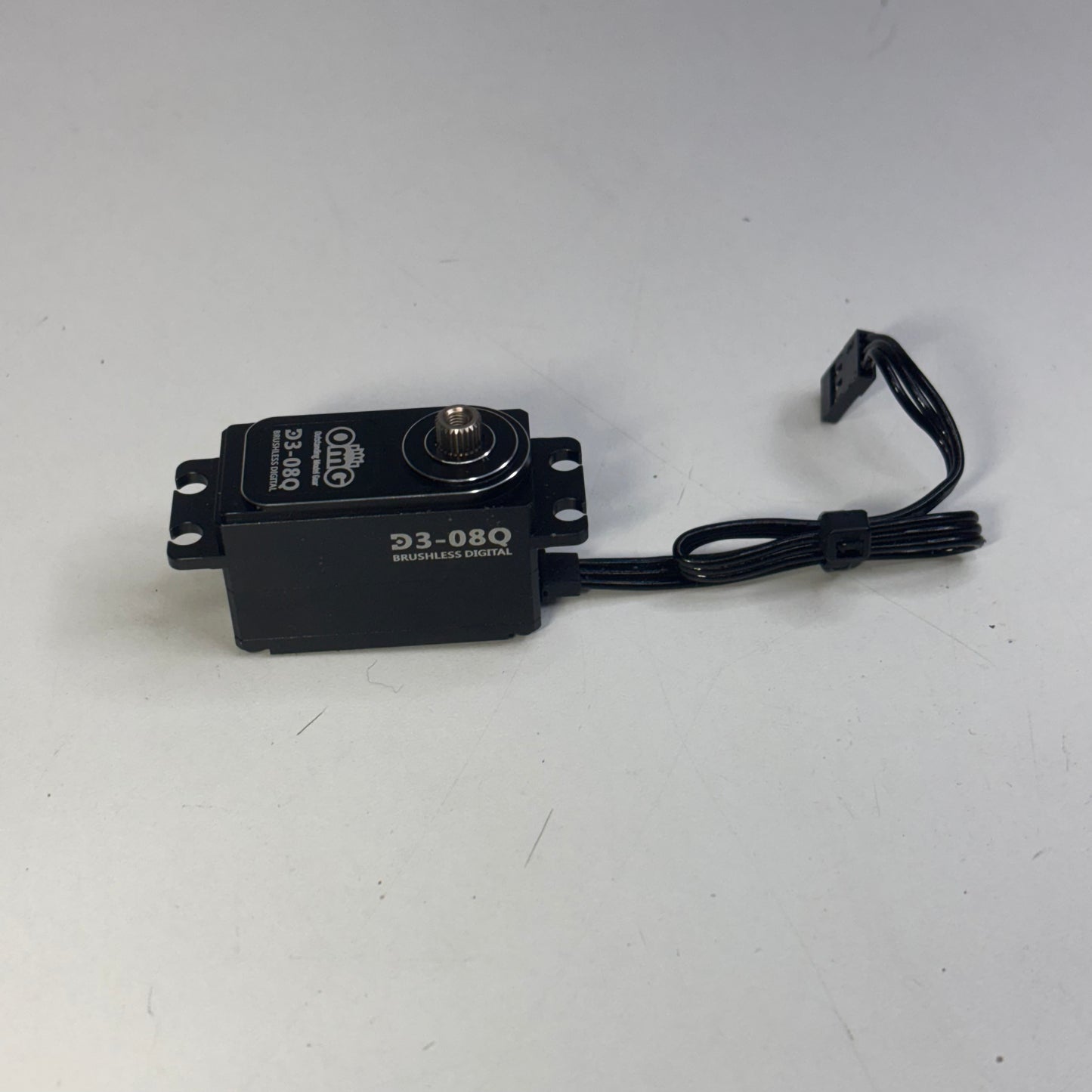 OMG Black Alloy Brushless D3-08Q Servo