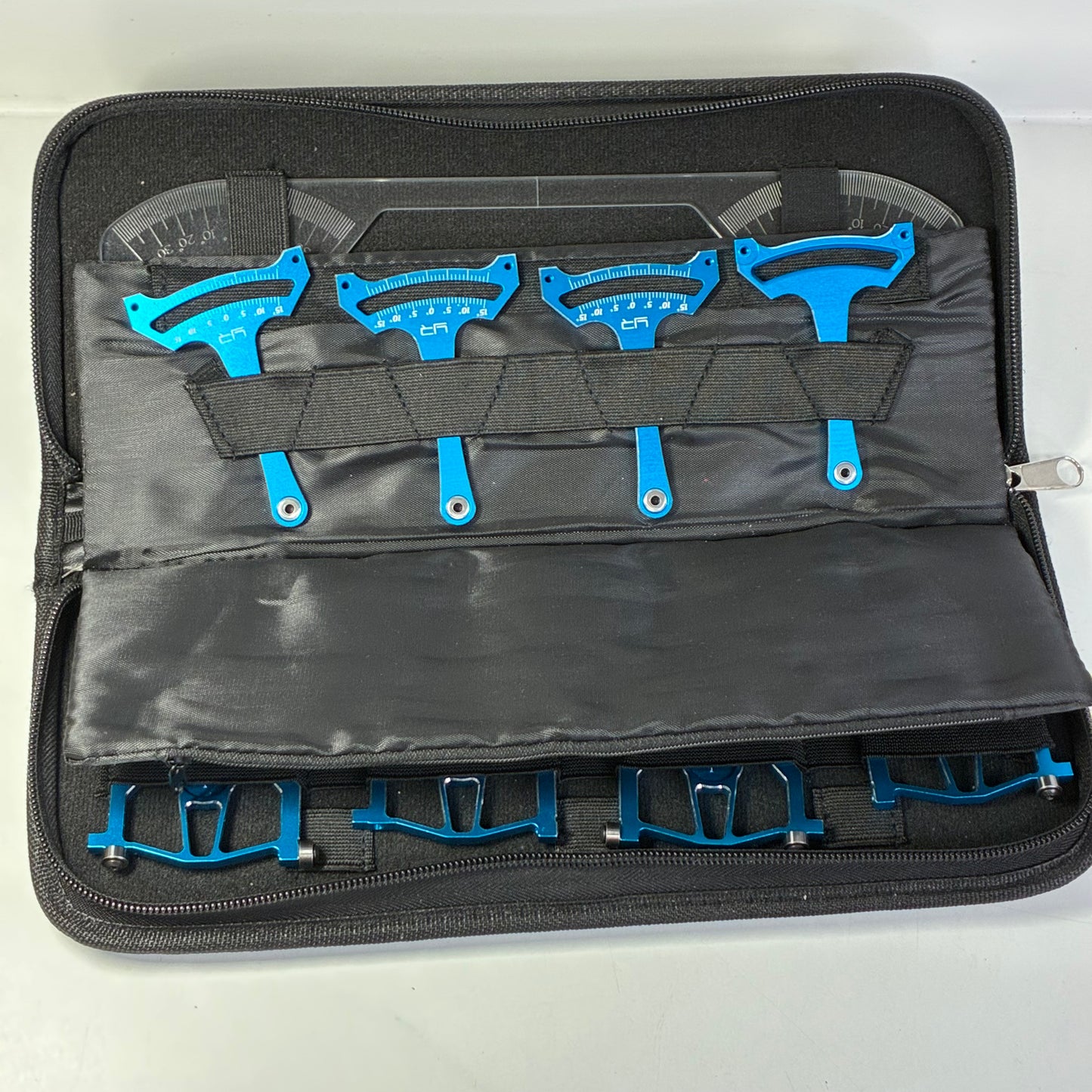 Yeah Racing Set Up Station Blue Alloy