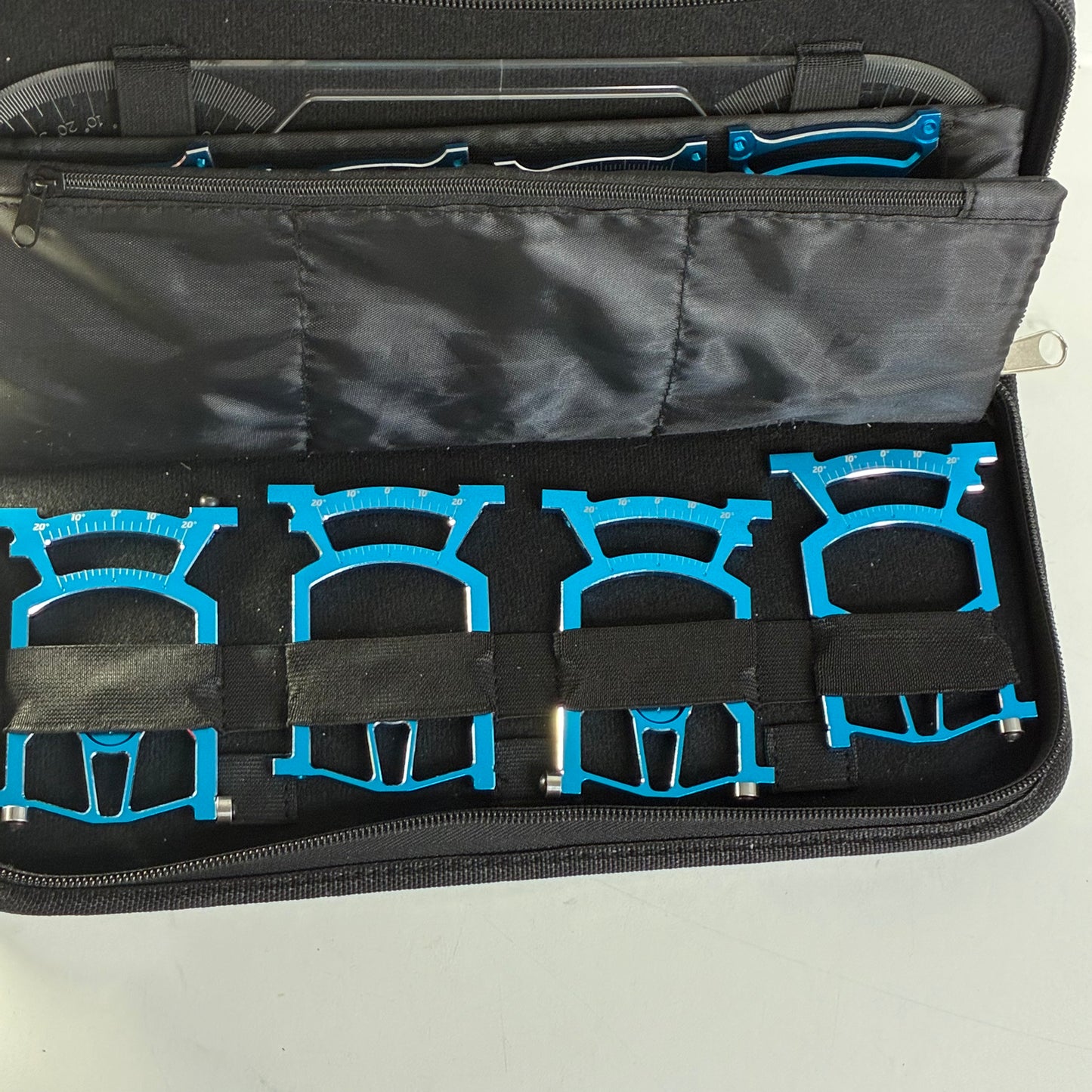 Yeah Racing Set Up Station Blue Alloy