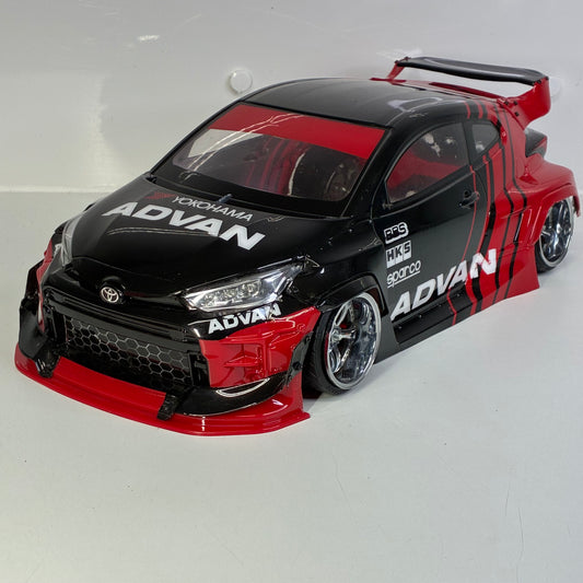Toyota GR Yaris Advan Red Black BodyShell