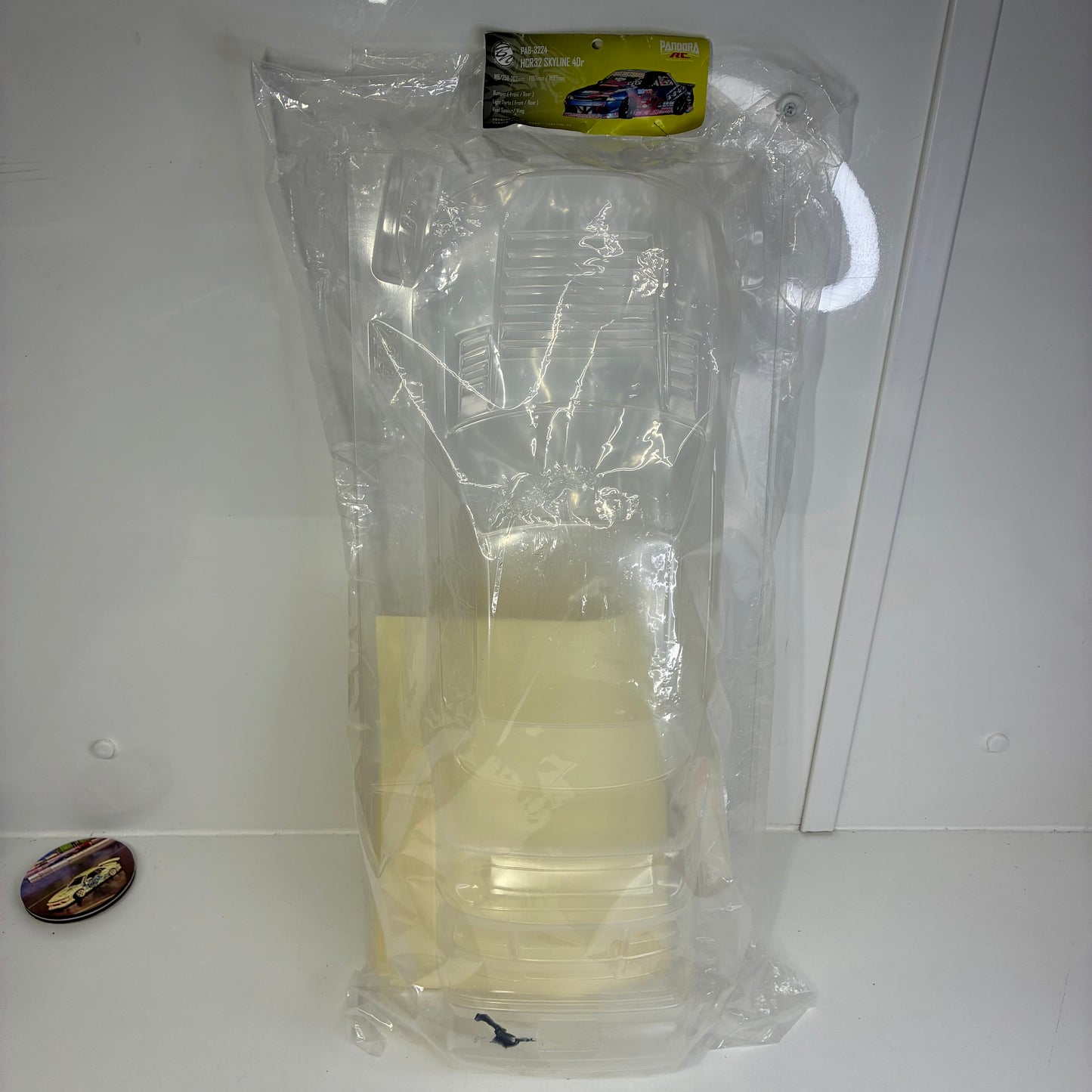 Pandora ER34 Clear Bodyshell RC HCR3Z Nissan Skyline 4Dг
