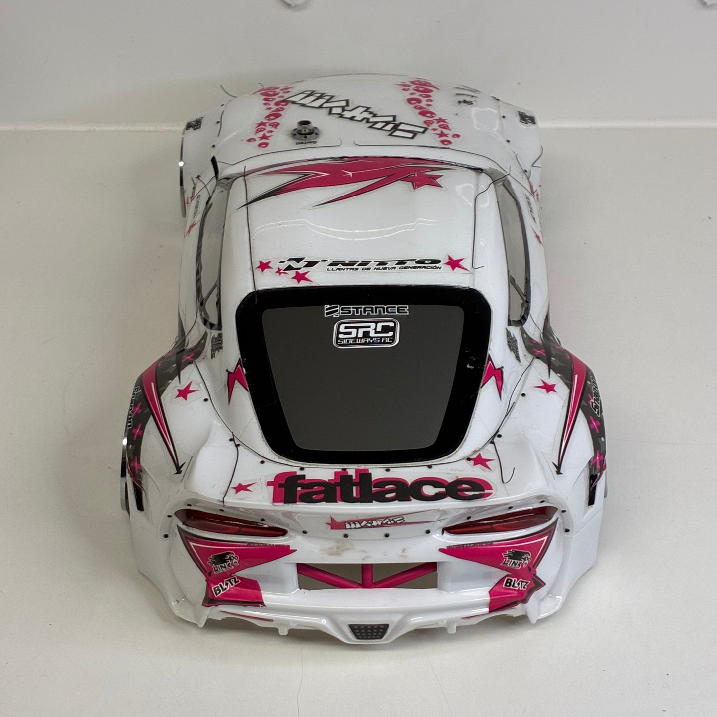 Yokomo A90 Supra White Pink BodyShell