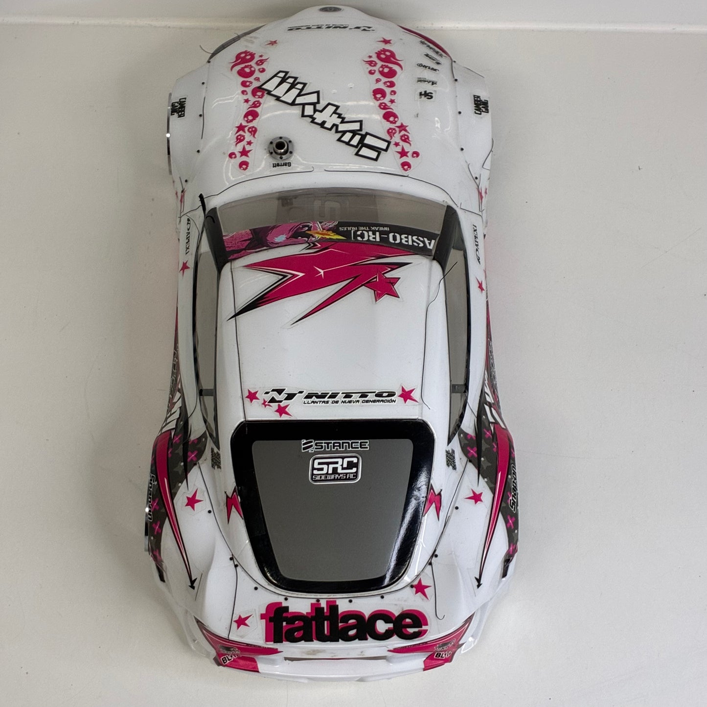 Yokomo A90 Supra White Pink BodyShell
