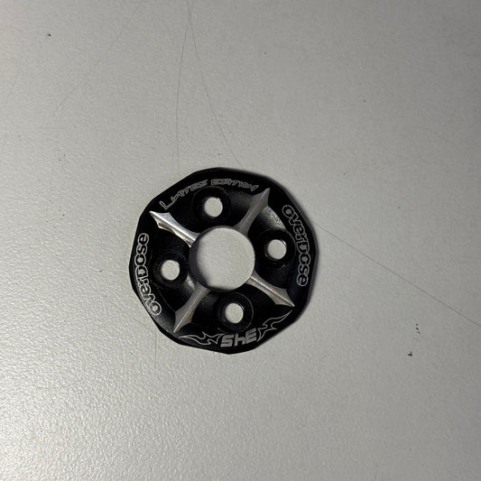 Overdose Limited Edition #345 Black Alloy Servo Cover