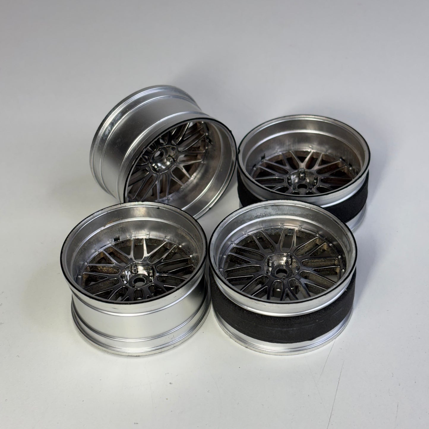 MST Silver Wheels Adjustable Offset